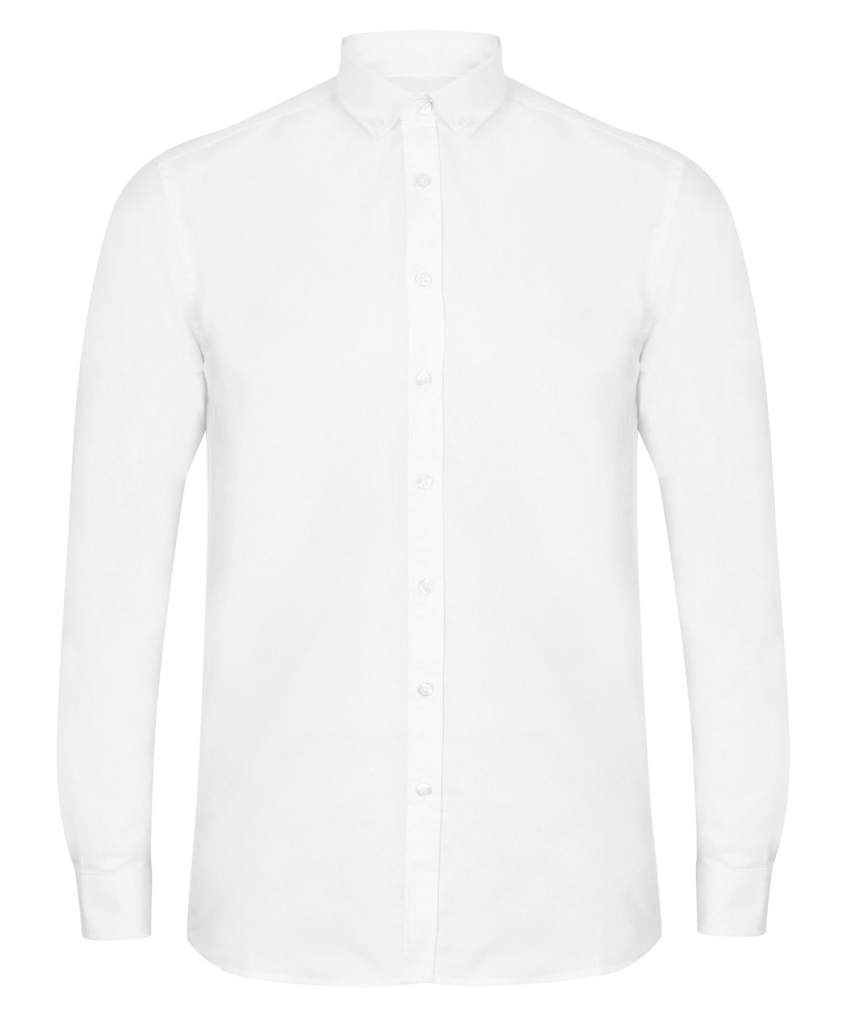 HB512: Modern Mens Long Sleeve Oxford Shirt Mens Long Sleeve Shirts Henbury