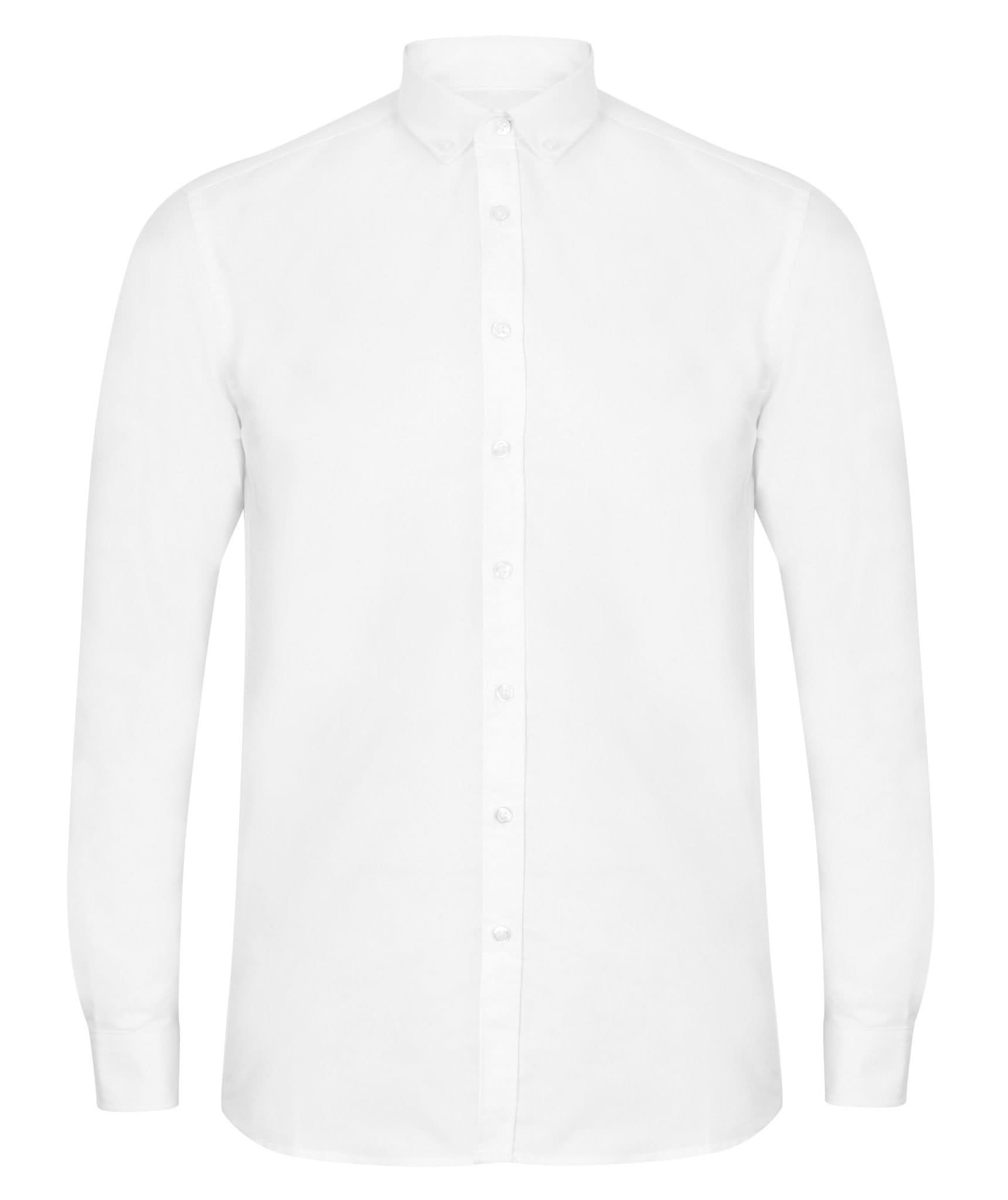 HB512: Modern Mens Long Sleeve Oxford Shirt Mens Long Sleeve Shirts Henbury