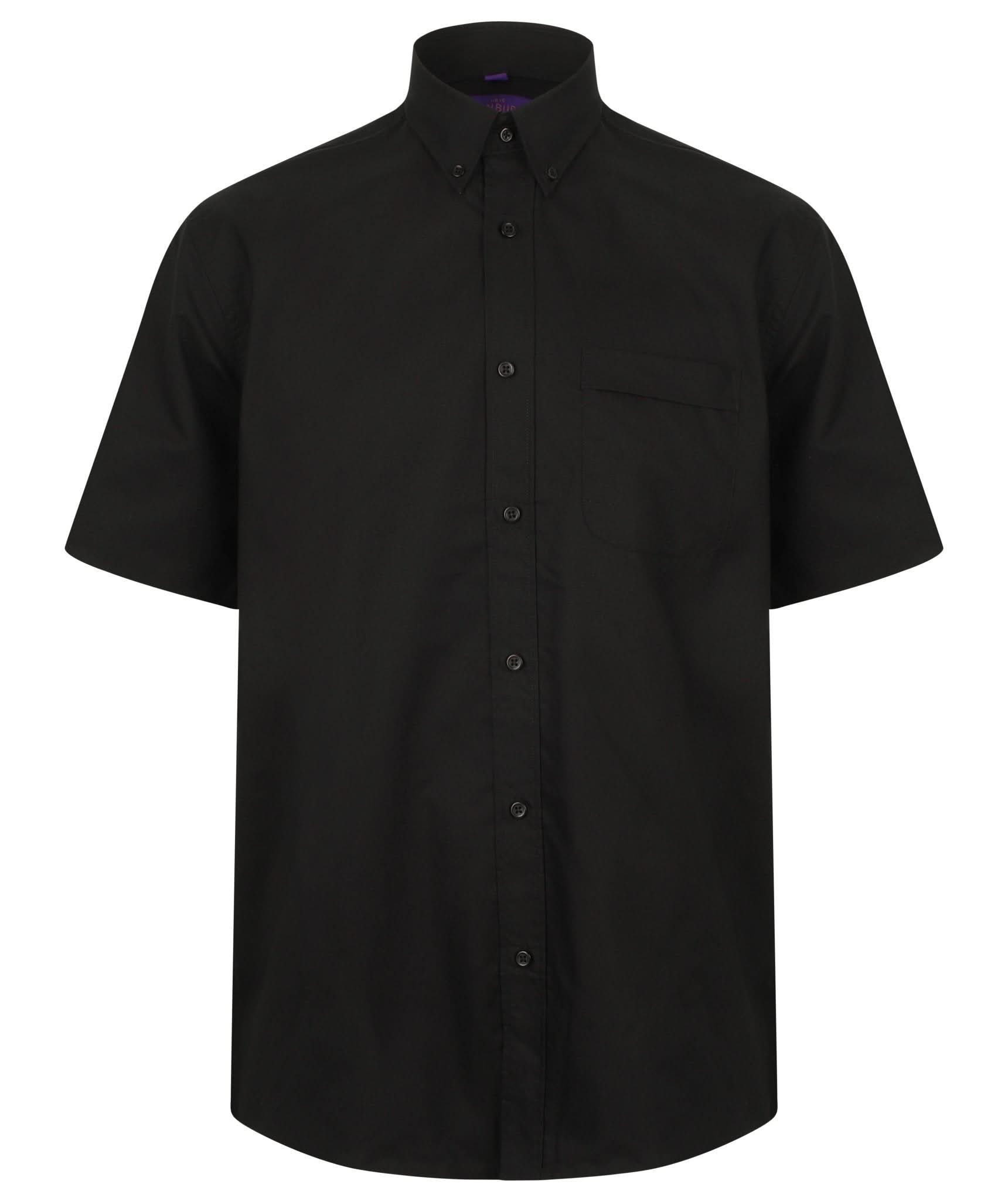 HB595: Mens Short Sleeve Wicking Shirt Mens Short Sleeve Shirts Henbury