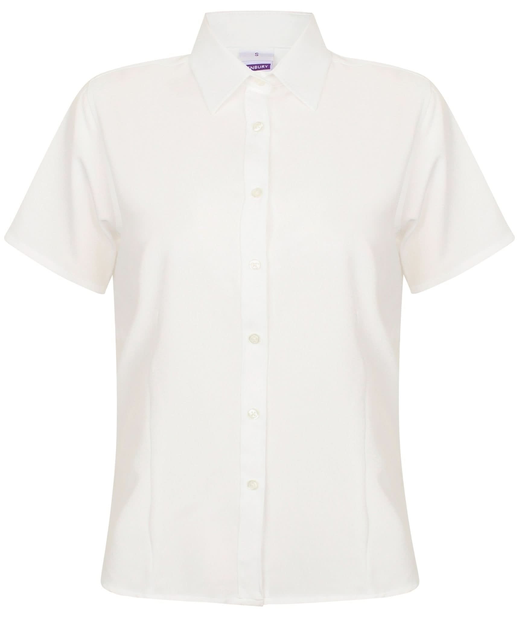 HB596: Ladies Wicking Shirt Womens Short Sleeve Shirts Henbury
