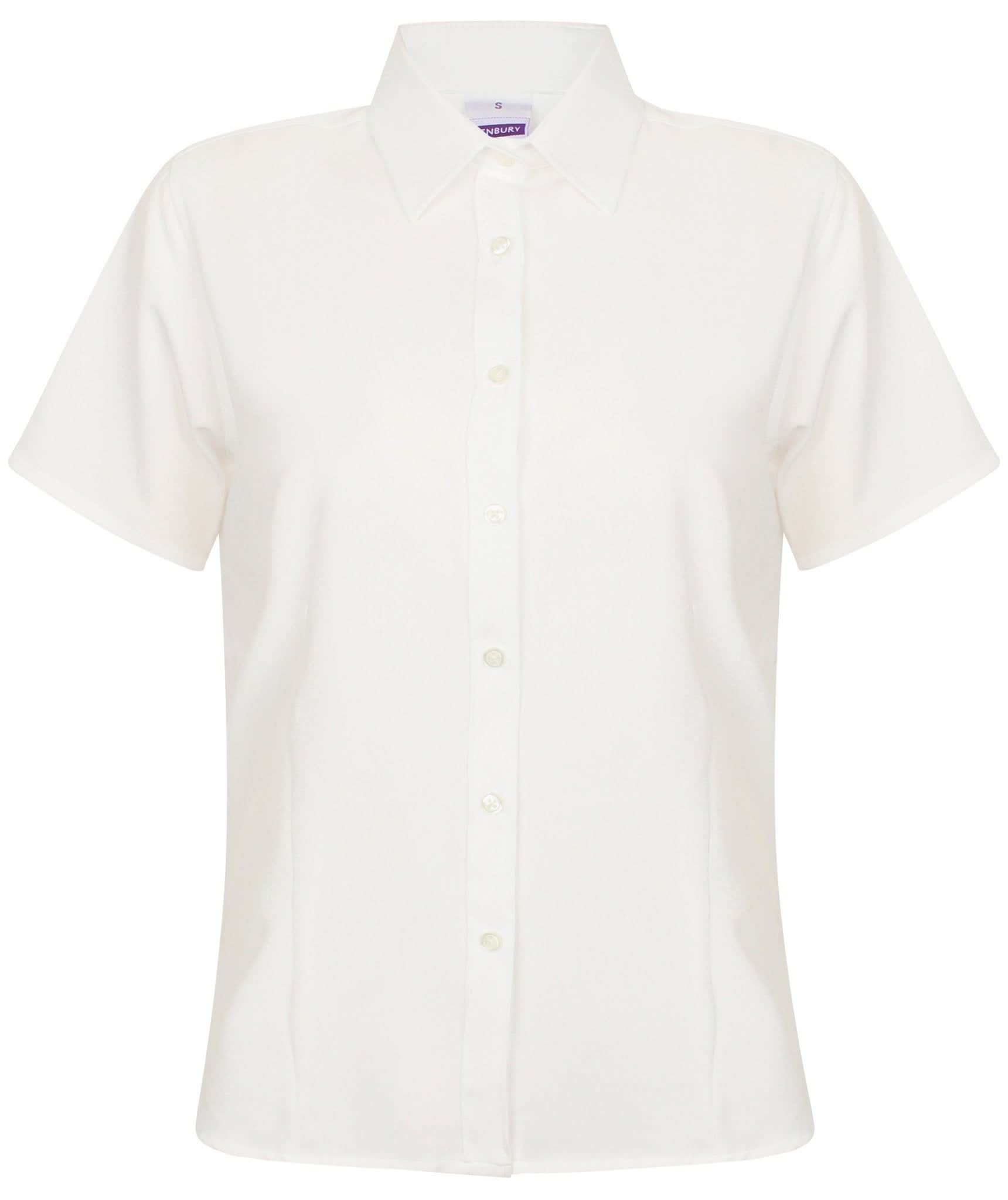 HB596: Ladies Wicking Shirt Womens Short Sleeve Shirts Henbury