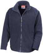 R115A: Horizon Mens Microfleece Jacket Mens Fleeces Result Navy XS