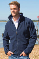 R115A: Horizon Mens Microfleece Jacket Mens Fleeces Result