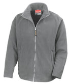 R115A: Horizon Mens Microfleece Jacket Mens Fleeces Result Dove Grey XS