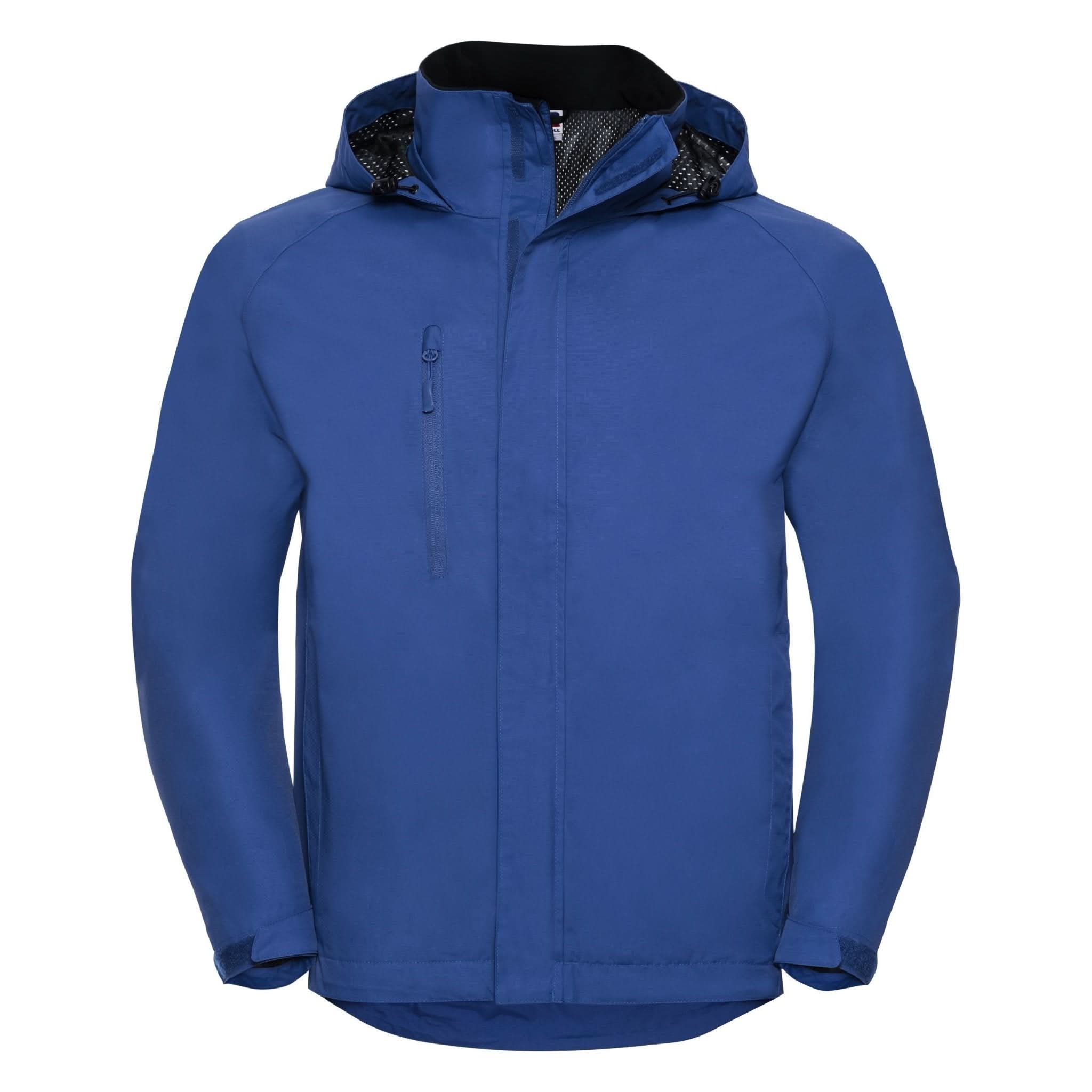 J510M: Hydraplus Mens Outdoor Jacket Mens Coats Russell Azure Blue XS