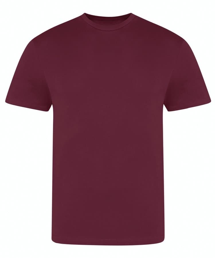 JT100: Mens 100 Cotton T-Shirt Mens T-Shirts AWDis Just T's Burgundy S