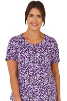 Kelly Keyhole Neck Ladies Blouse Blouses Vortex Designs