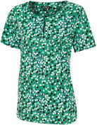 Kelly Keyhole Neck Ladies Blouse Blouses Vortex Designs