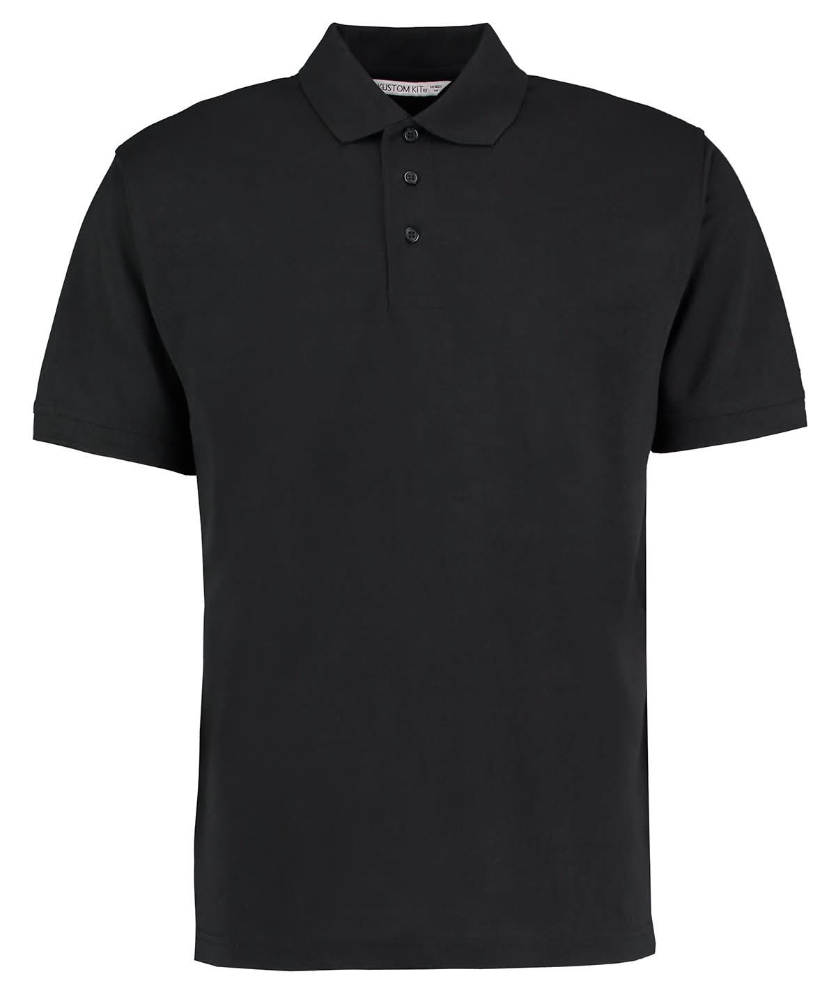 KK403: Klassic Superwash Mens Polo Shirt Mens Polos Kustom Kit Black XS