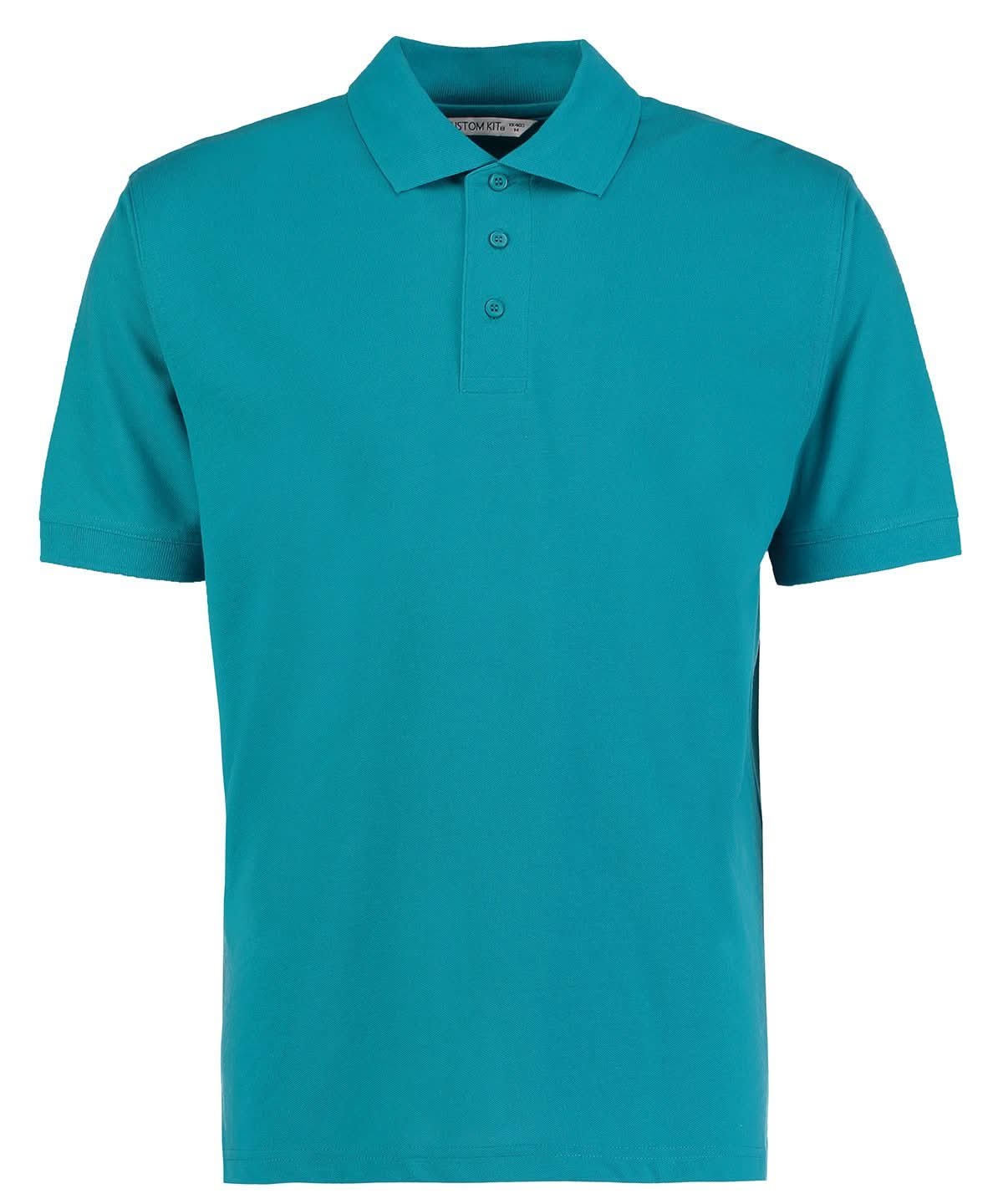 KK403: Klassic Superwash Mens Polo Shirt Mens Polos Kustom Kit Jade XS
