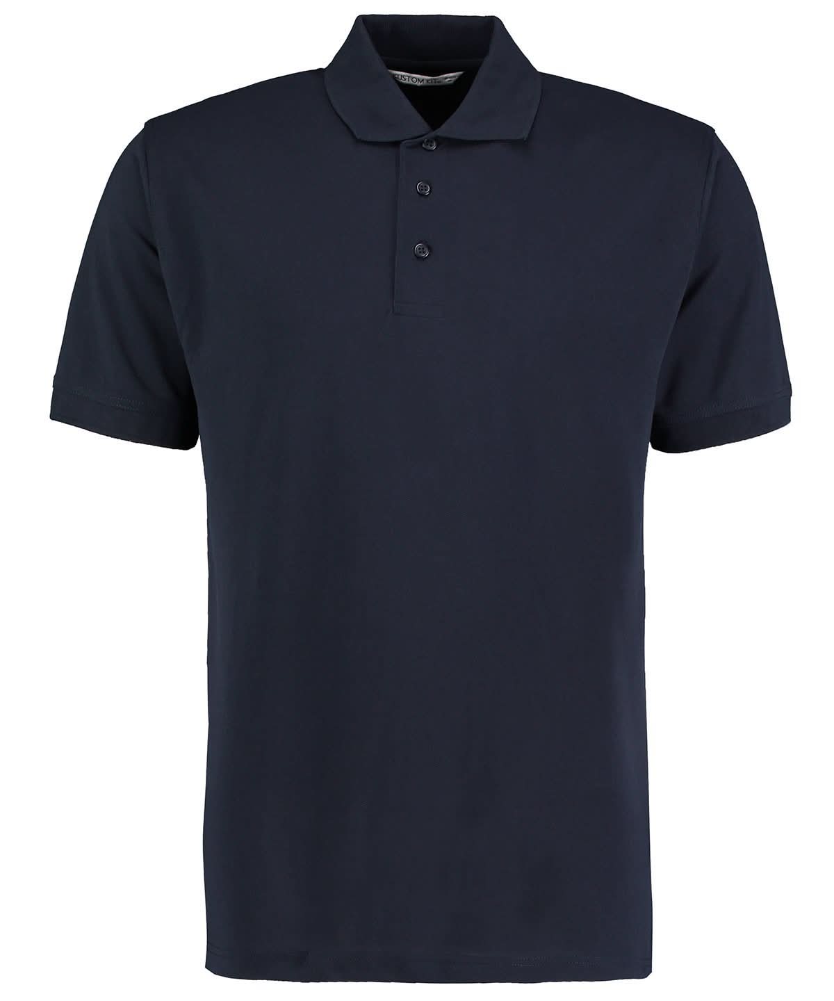 KK403: Klassic Superwash Mens Polo Shirt Mens Polos Kustom Kit Navy XS