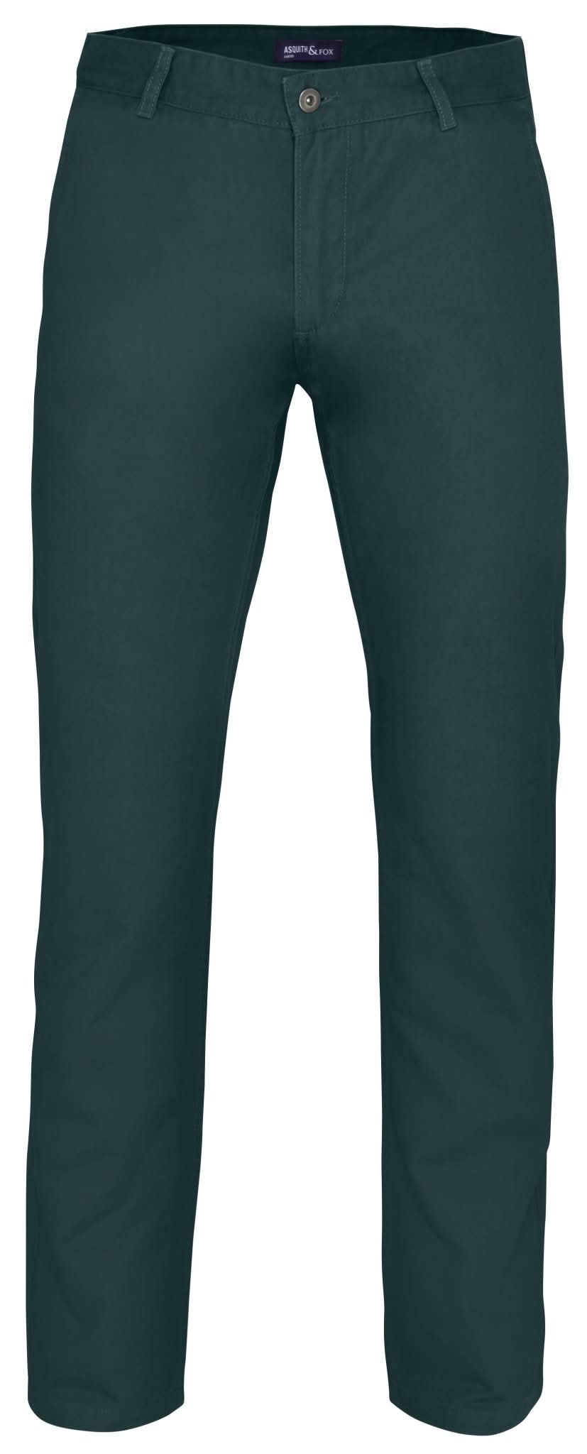 AQ050: Mens Classic Fit Chino Trousers Mens Chinos Asquith & Fox Slate XS Regular