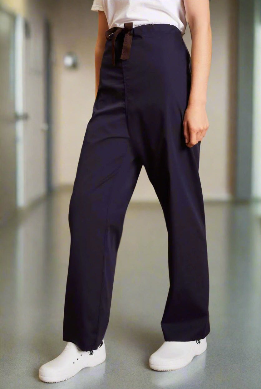 NSB: Behrens Unisex Reversible Scrub Trouser Scrubs Behrens Navy XS