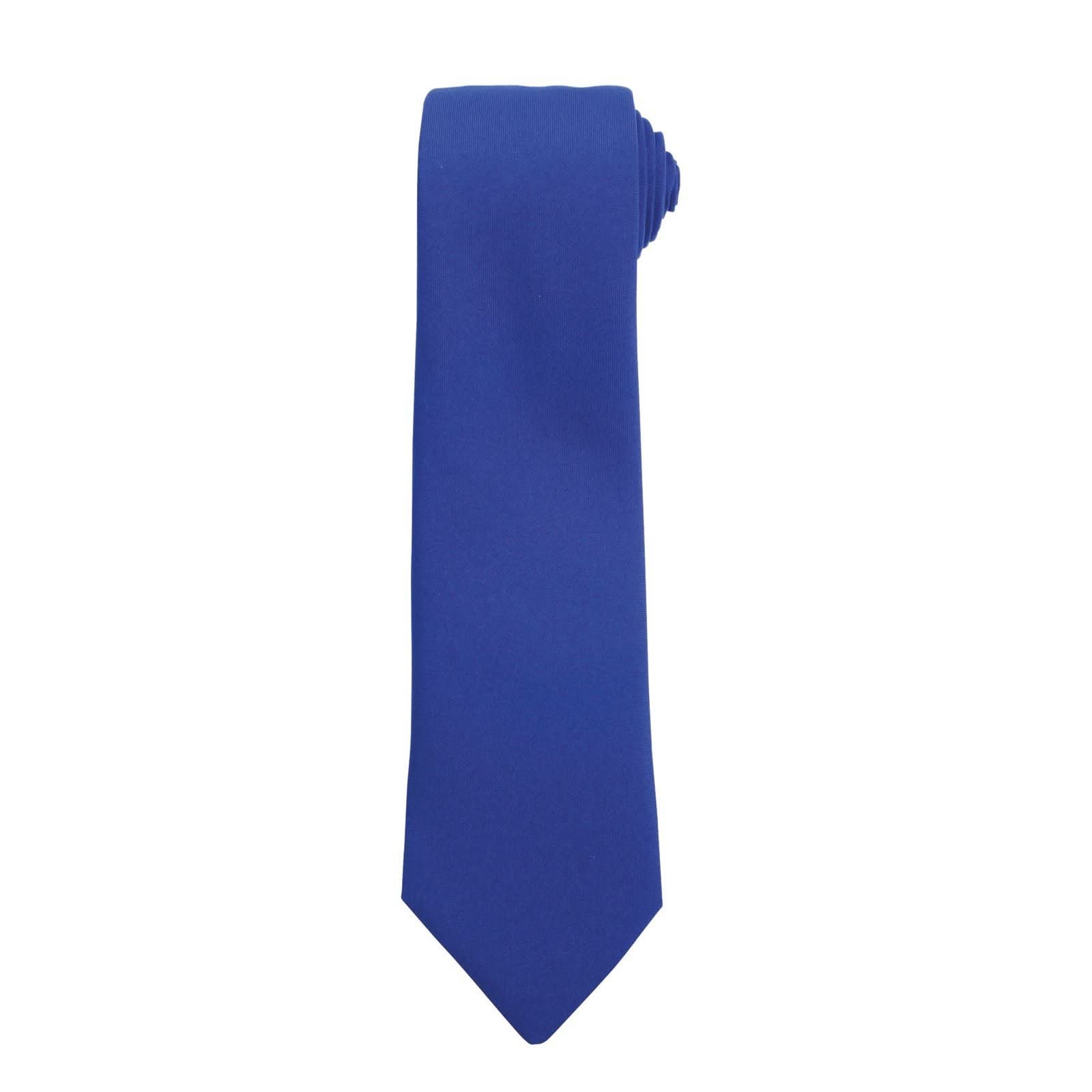 PR700: Mens Plain Work Tie Ties Premier Royal Regular