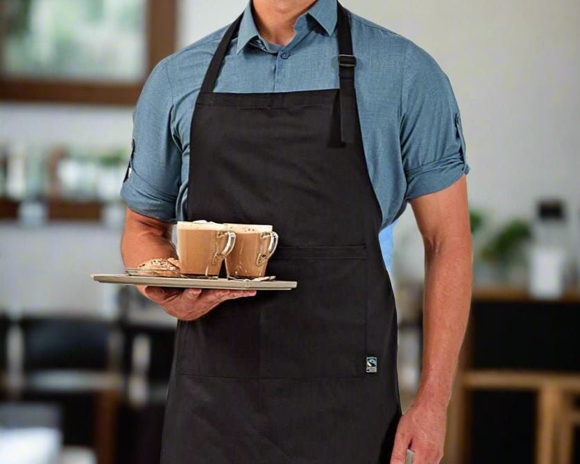 PR112: Fairtrade Cotton Bib Apron Aprons Premier