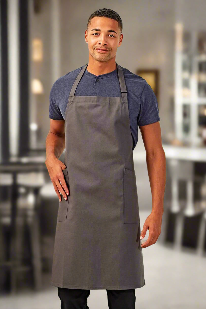 PR120: Organic Cotton Apron Aprons Premier