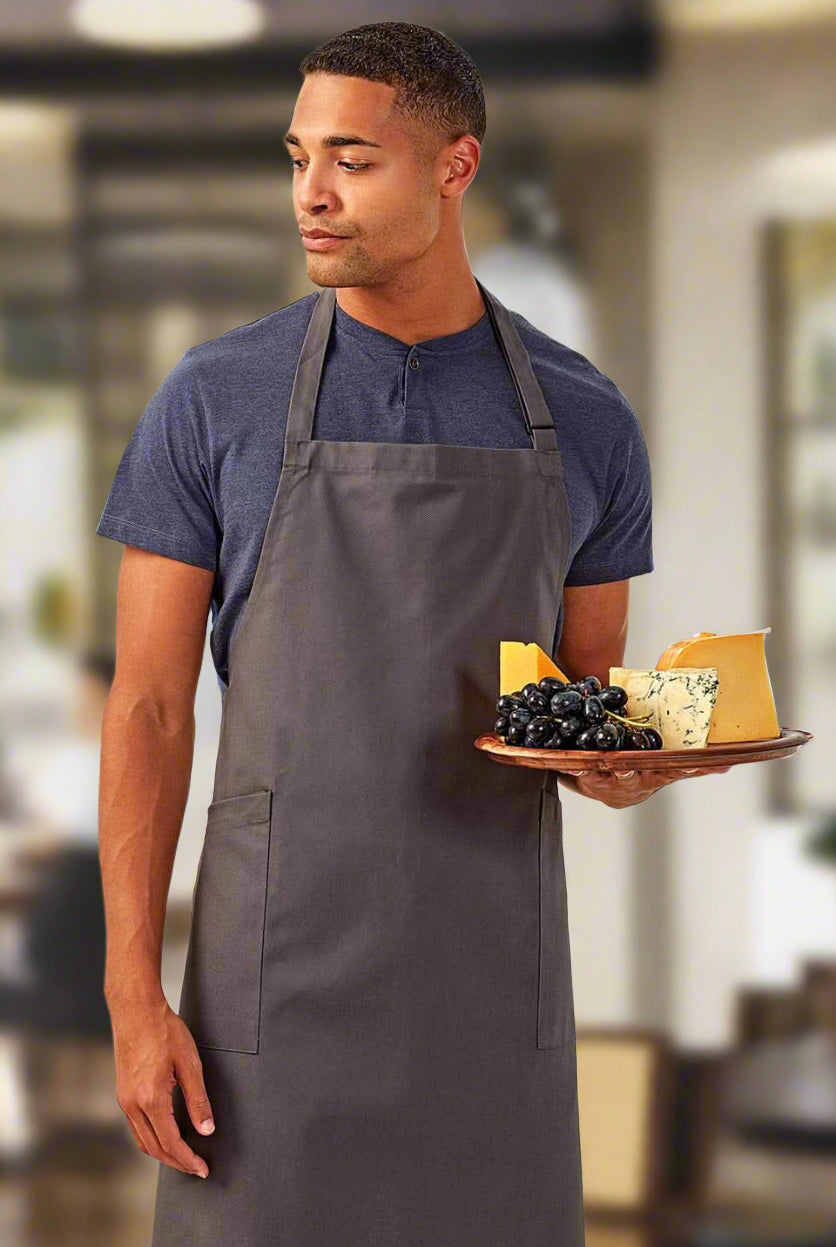 PR120: Organic Cotton Apron Aprons Premier