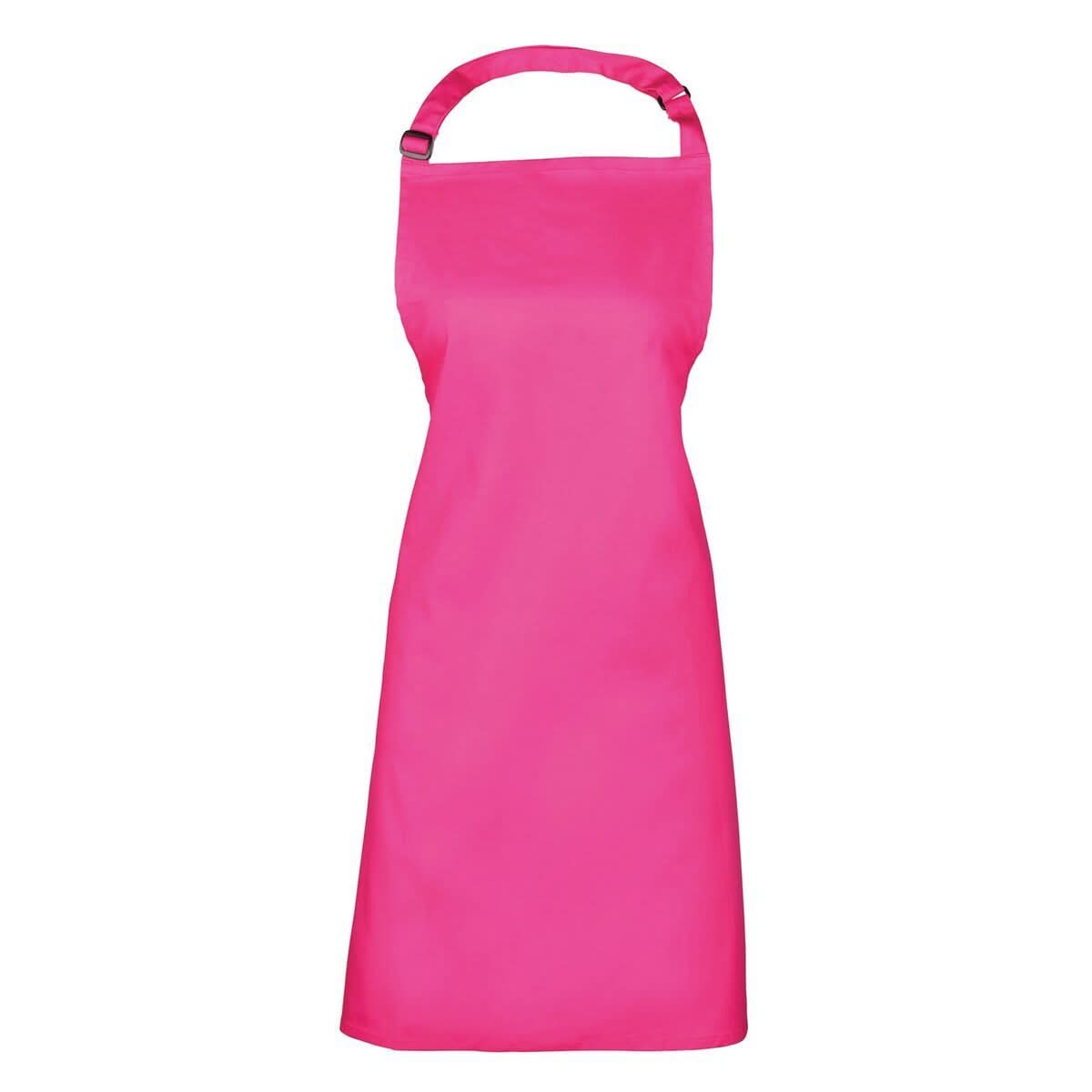 PR150: Colours Pocketless Bib Apron - The Staff Uniform Company