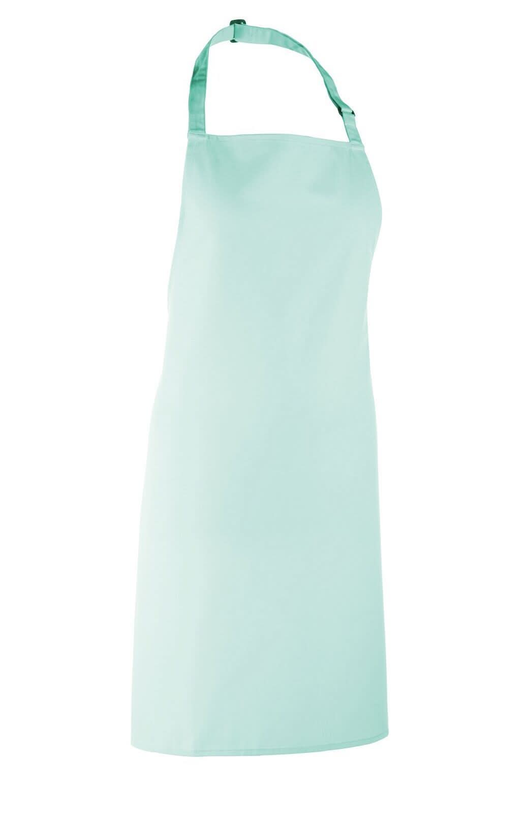 PR150: Colours Pocketless Bib Apron - The Staff Uniform Company