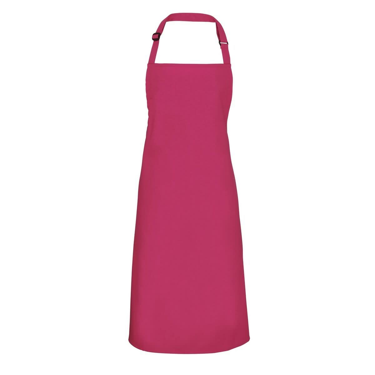 PR150: Colours Pocketless Bib Apron - The Staff Uniform Company