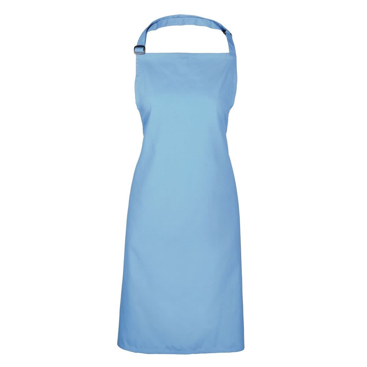 PR150: Colours Pocketless Bib Apron - The Staff Uniform Company