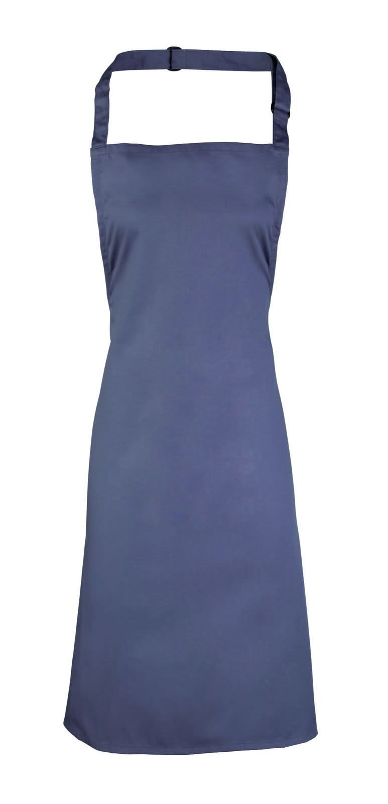 PR150: Colours Pocketless Bib Apron - The Staff Uniform Company