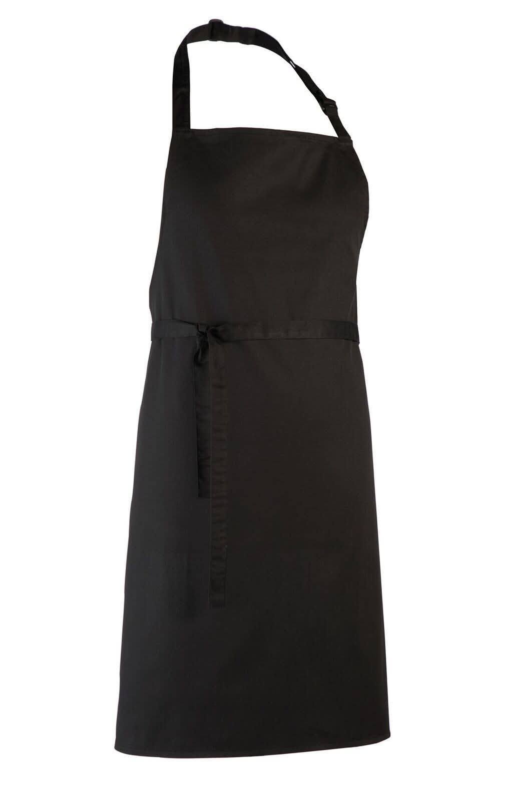 PR150: Colours Pocketless Bib Apron - The Staff Uniform Company