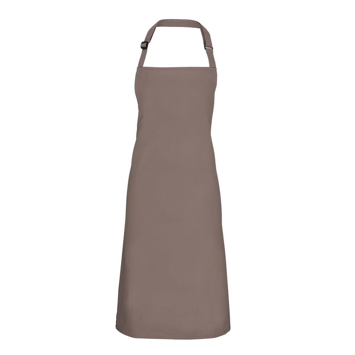 PR150: Colours Pocketless Bib Apron - The Staff Uniform Company