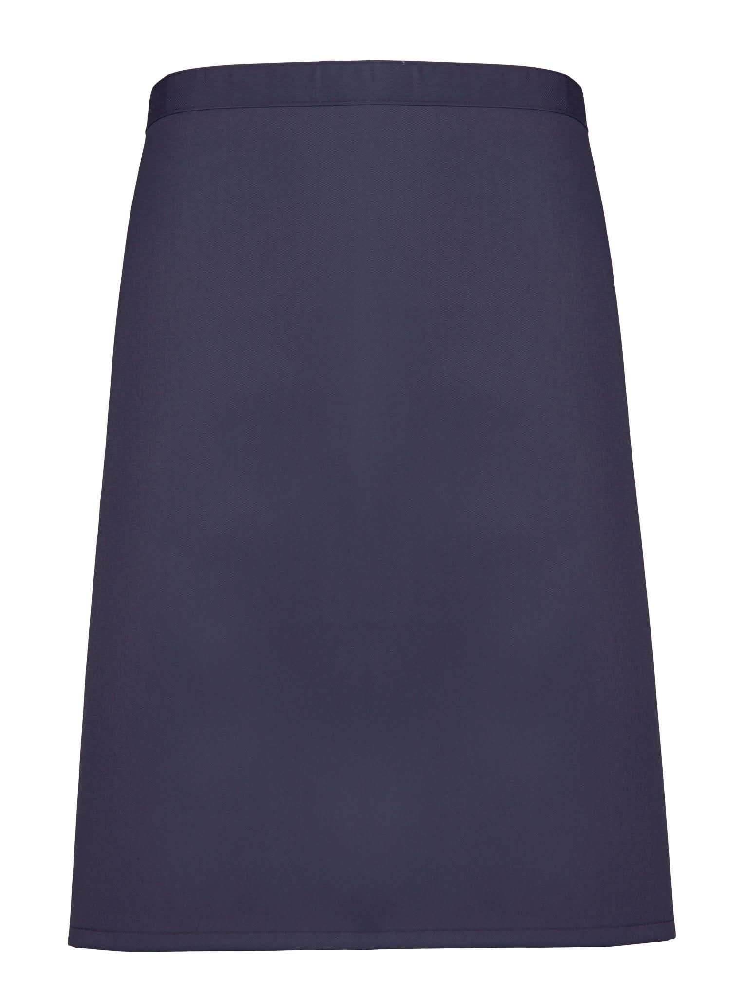 PR151: Colours Mid-Length Apron Aprons Premier Marine Blue Regular