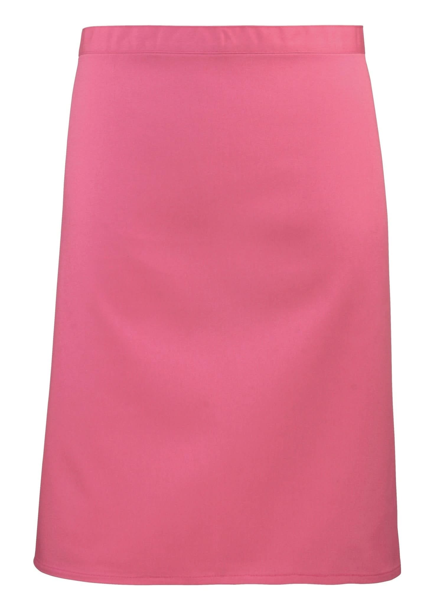 PR151: Colours Mid-Length Apron Aprons Premier Fuchsia Regular