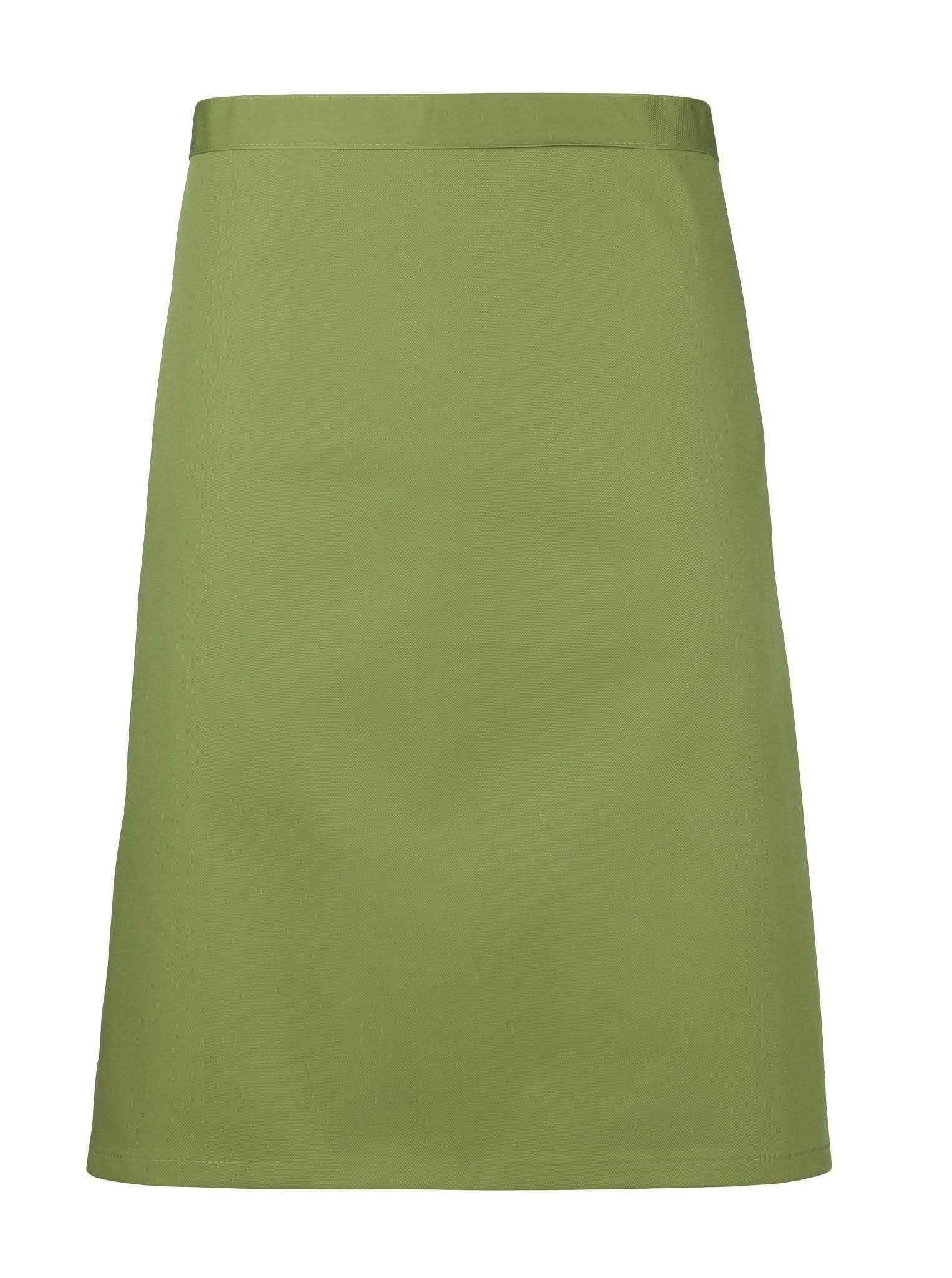 PR151: Colours Mid-Length Apron Aprons Premier Oasis Green Regular