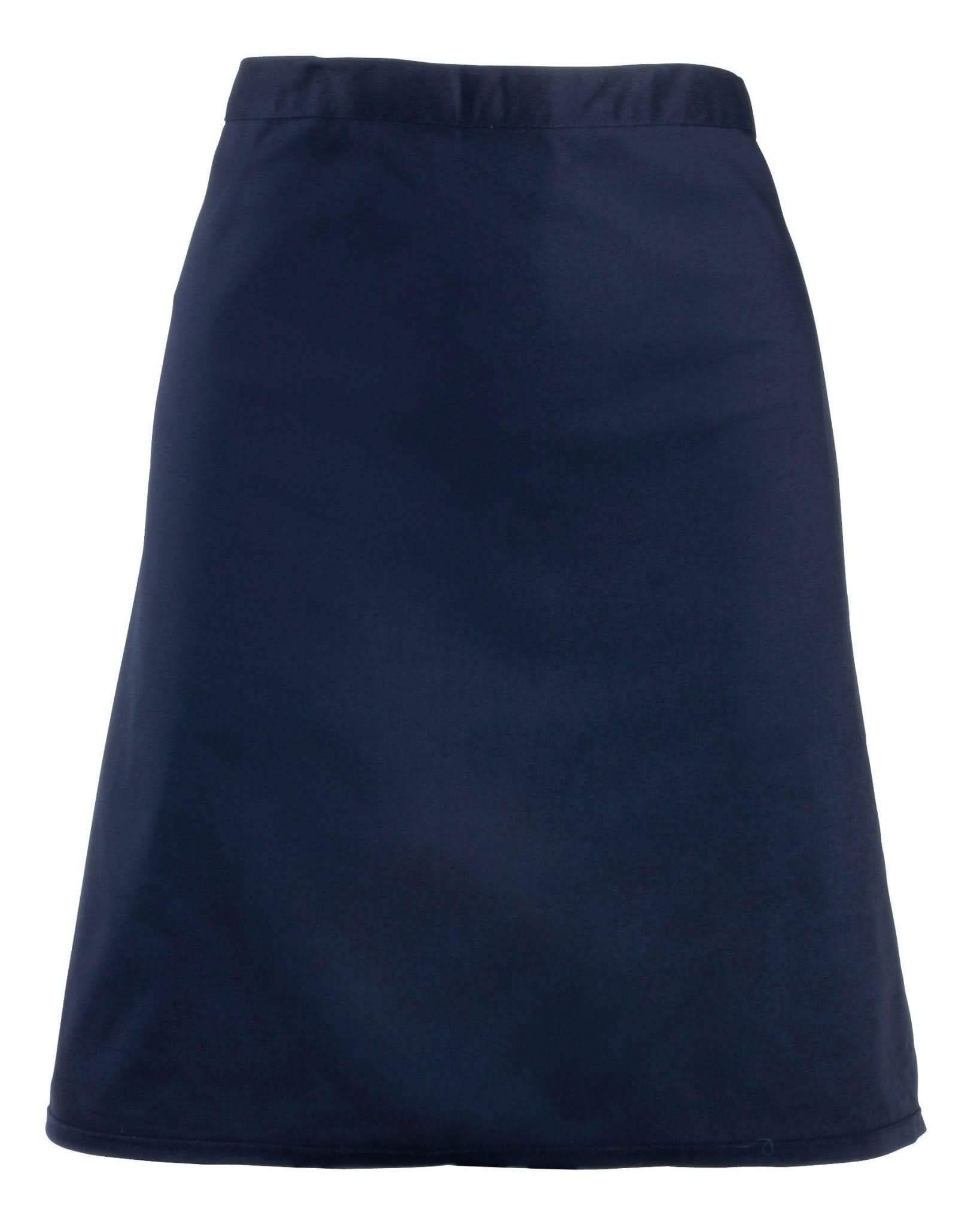 PR151: Colours Mid-Length Apron Aprons Premier Navy Regular