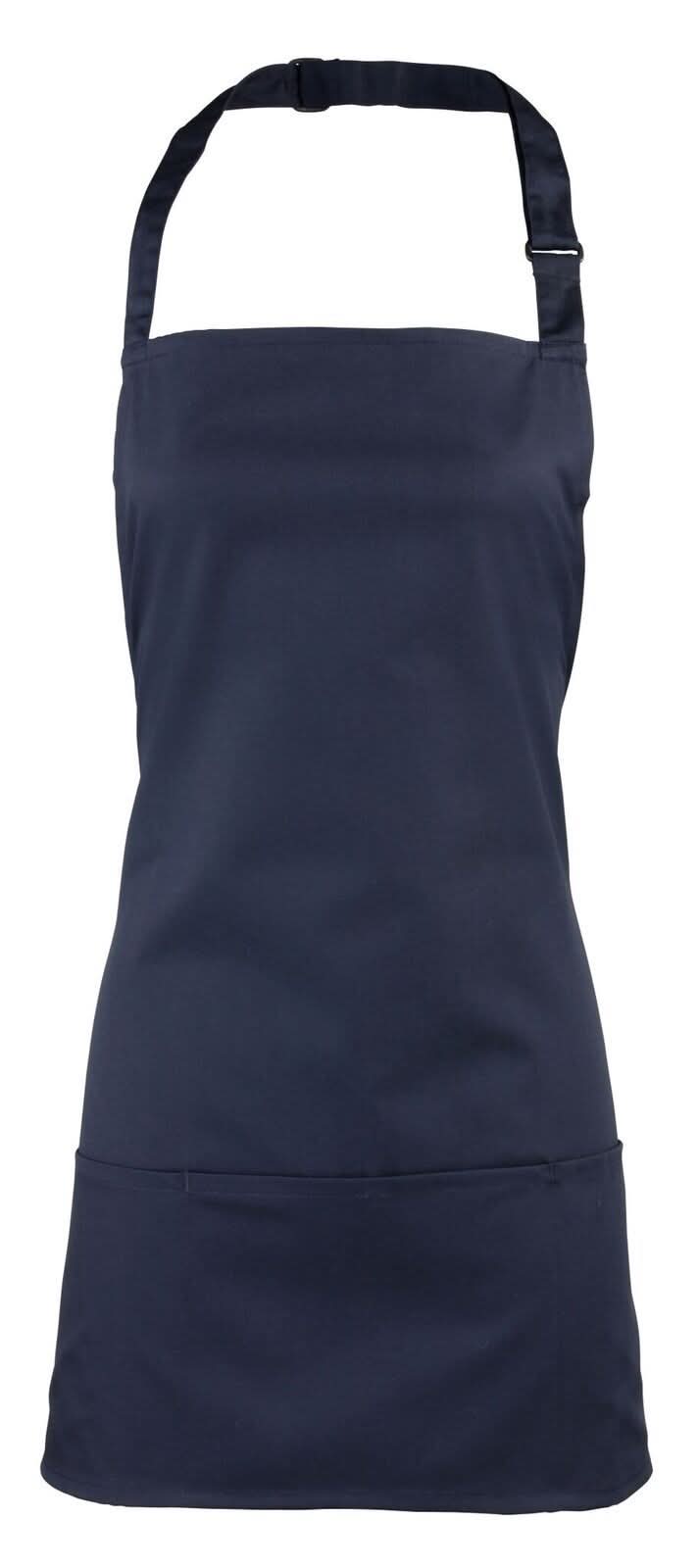 PR159: Colours 2-in-1 Apron Aprons Premier Navy Regular