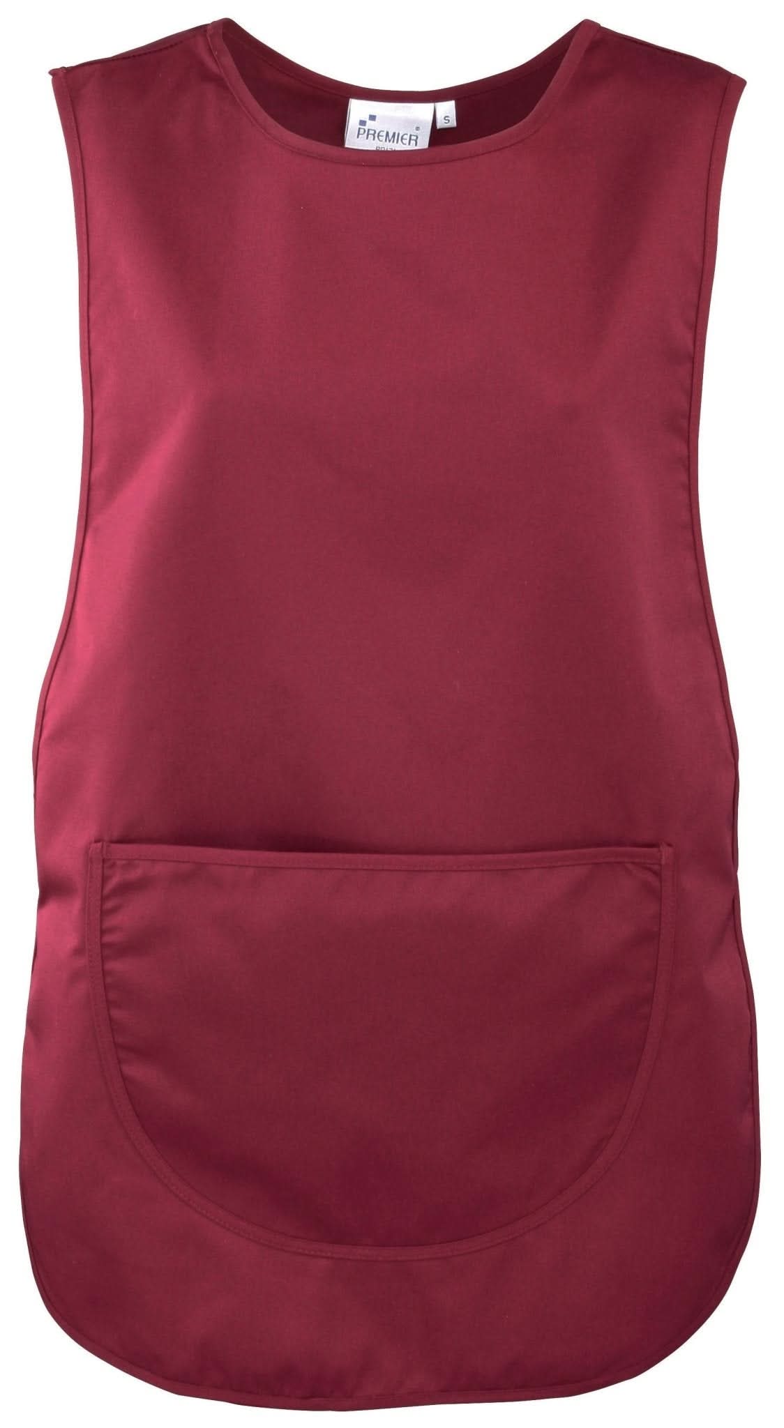 PR171: Ladies Pocket Tabard Tabards Premier Burgundy S