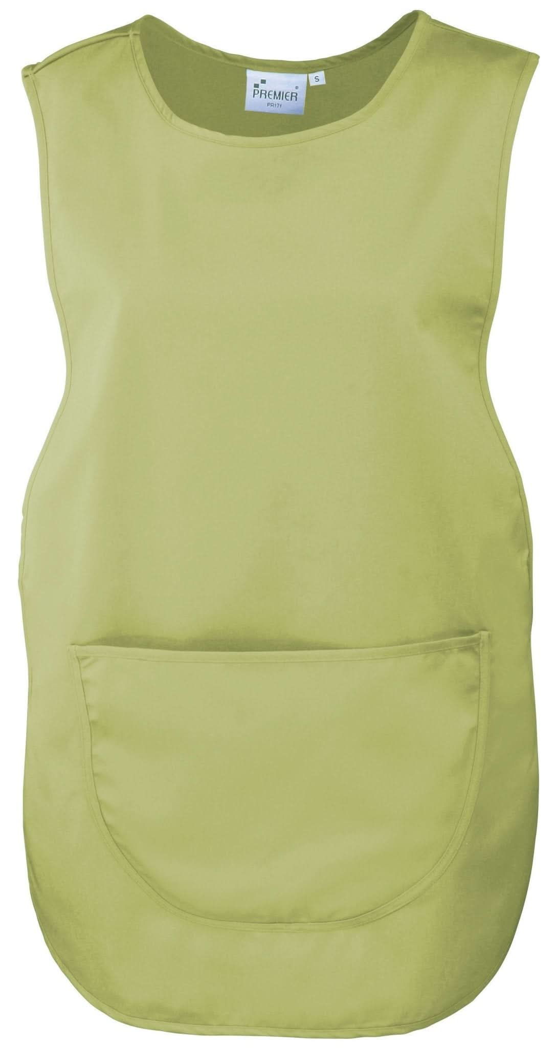 PR171: Ladies Pocket Tabard Tabards Premier Lime S