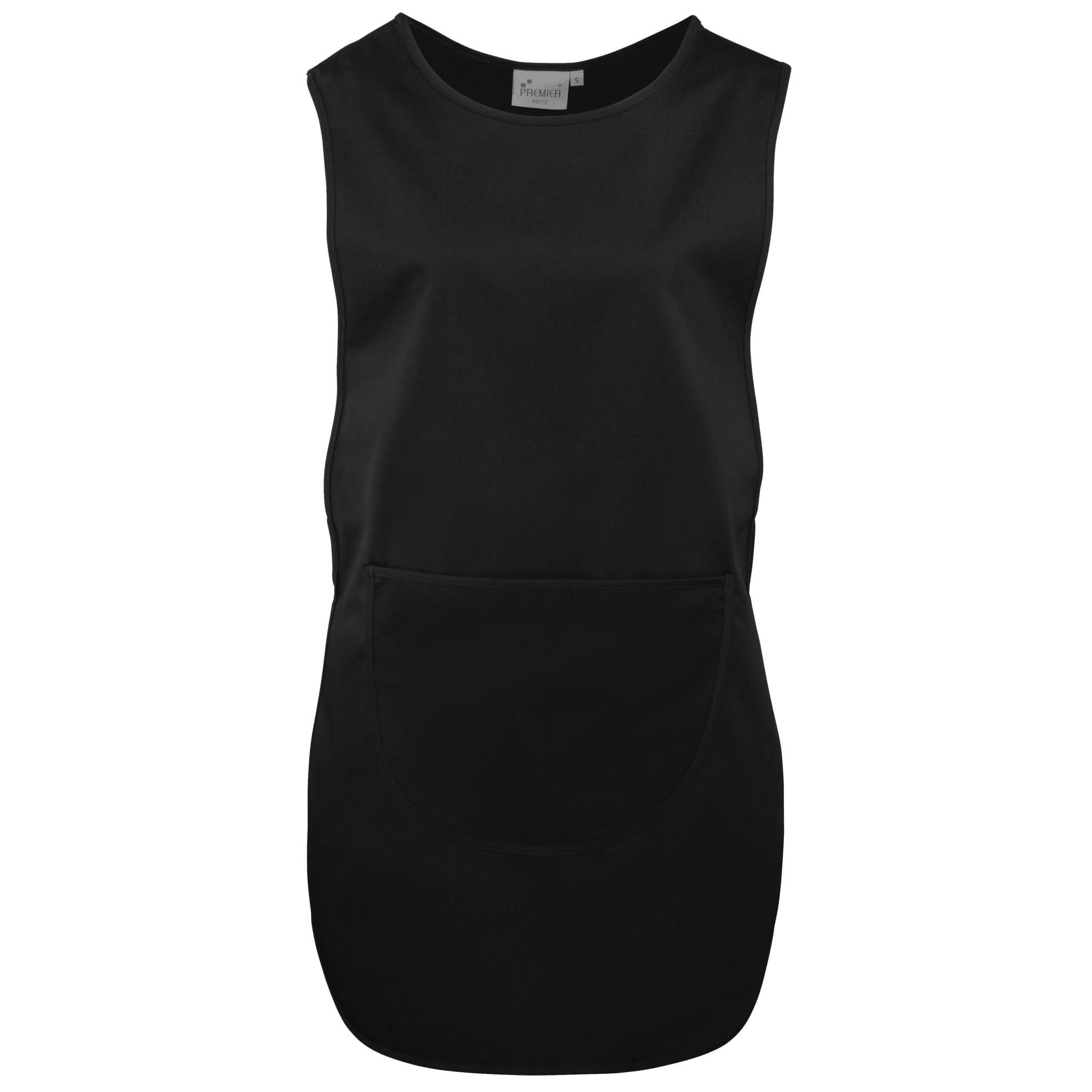 PR172: Long Length Tabard Tabards Premier Black S