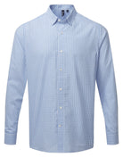 PR252: Mens Maxton Check Shirt Mens Long Sleeve Shirts Premier