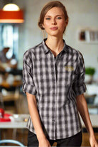 PR350: Mulligan Womans Check Shirt Womens Long Sleeve Shirts Premier