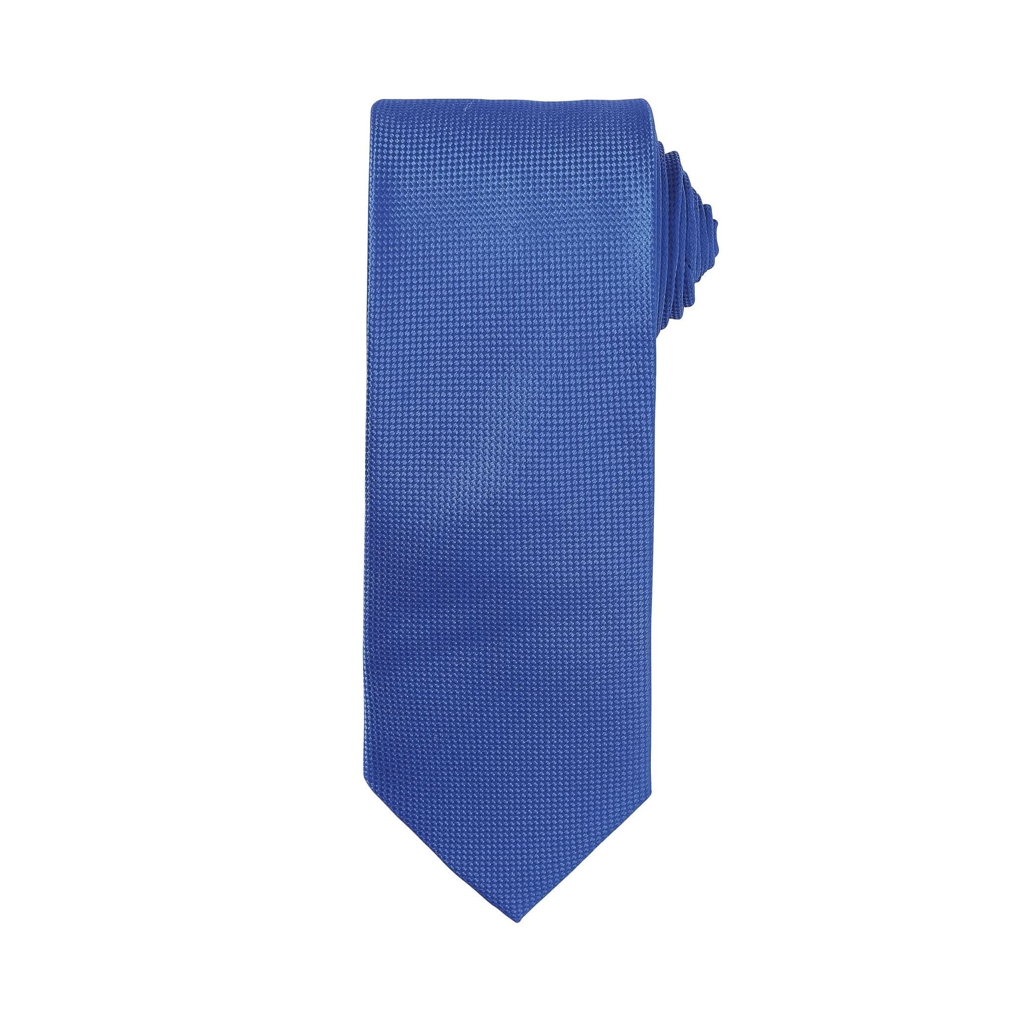 PR780: Micro Waffle Mens Tie Ties Premier Royal Regular