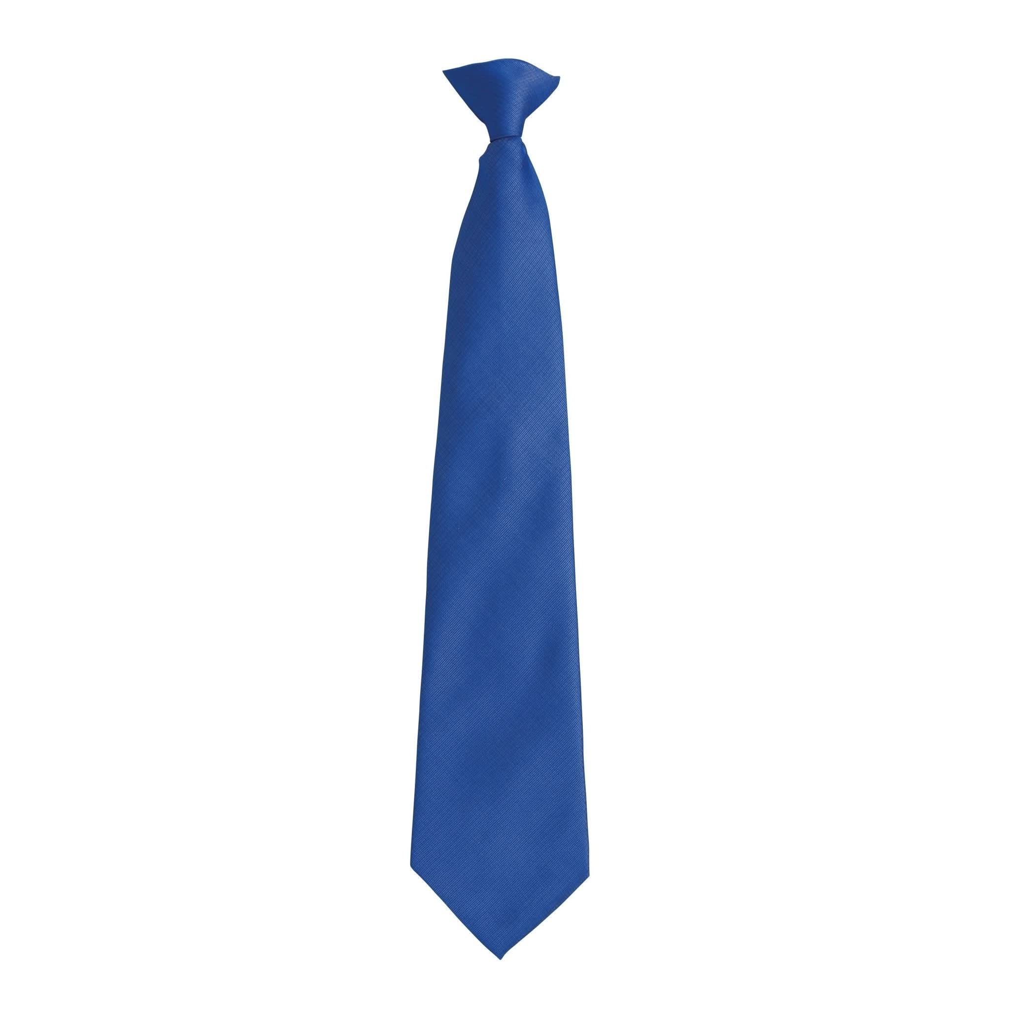 PR785: Clip-on Fashion Tie Ties Premier Royal Regular