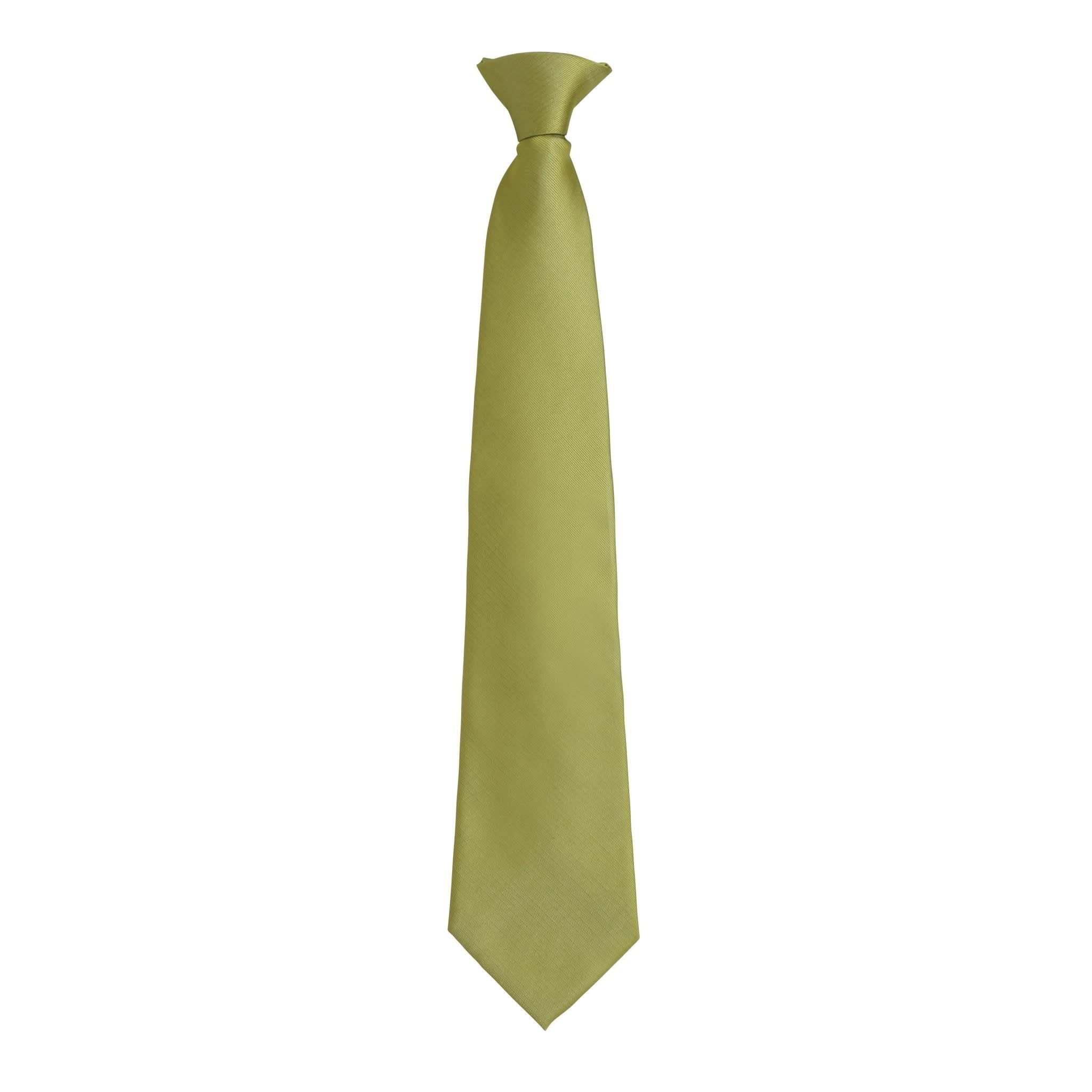 PR785: Clip-on Fashion Tie Ties Premier Grass Regular