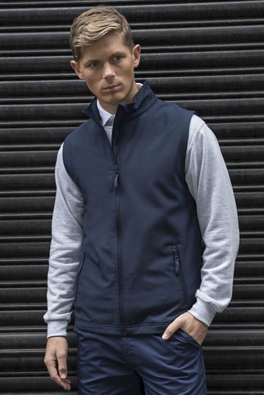 RX550: Pro 2-Layer Softshell Gilet Workwear ProRTX Navy S