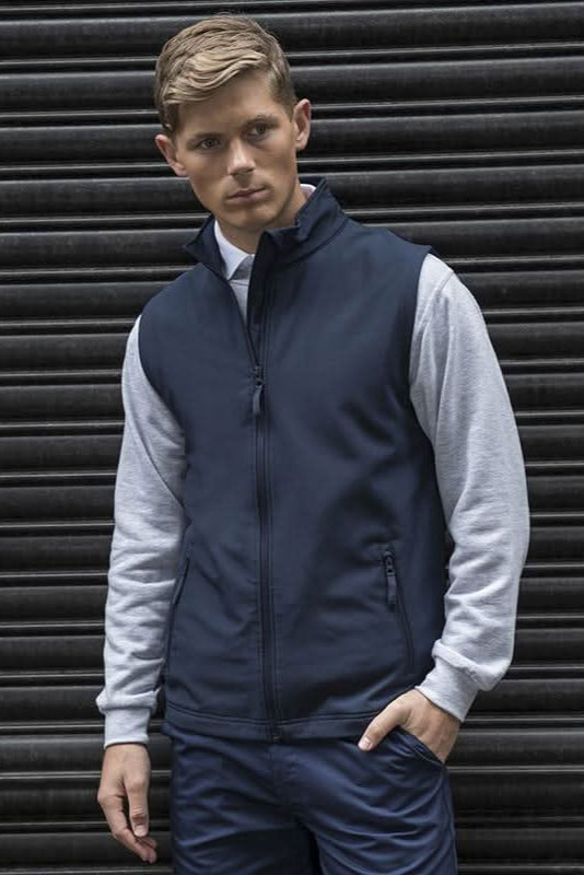RX550: Pro 2-Layer Softshell Gilet Workwear ProRTX Navy S