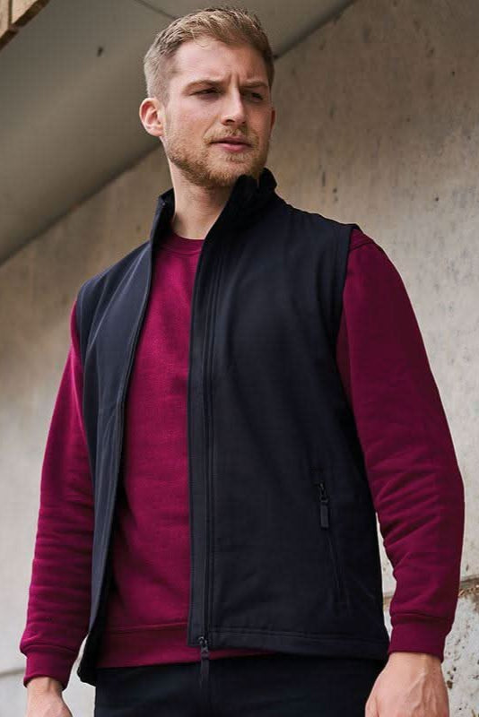 RX550: Pro 2-Layer Softshell Gilet Workwear ProRTX Black S