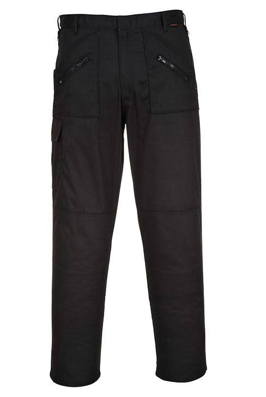 PW101 - Action Trouser Workwear Portwest Black 30 Regular