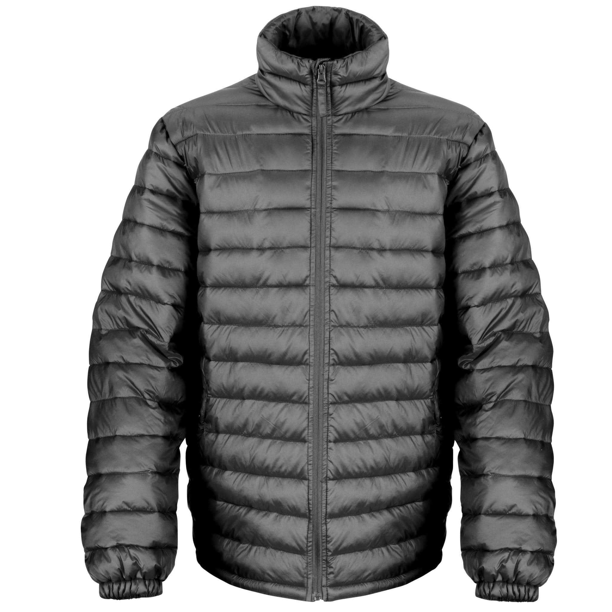 R192M: Ice Bird Mens Padded Jacket Mens Coats Result Urban Black S