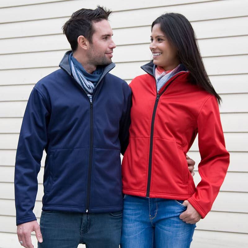 R209X: Result Core Softshell Jacket Mens Softshell Jackets Result Core