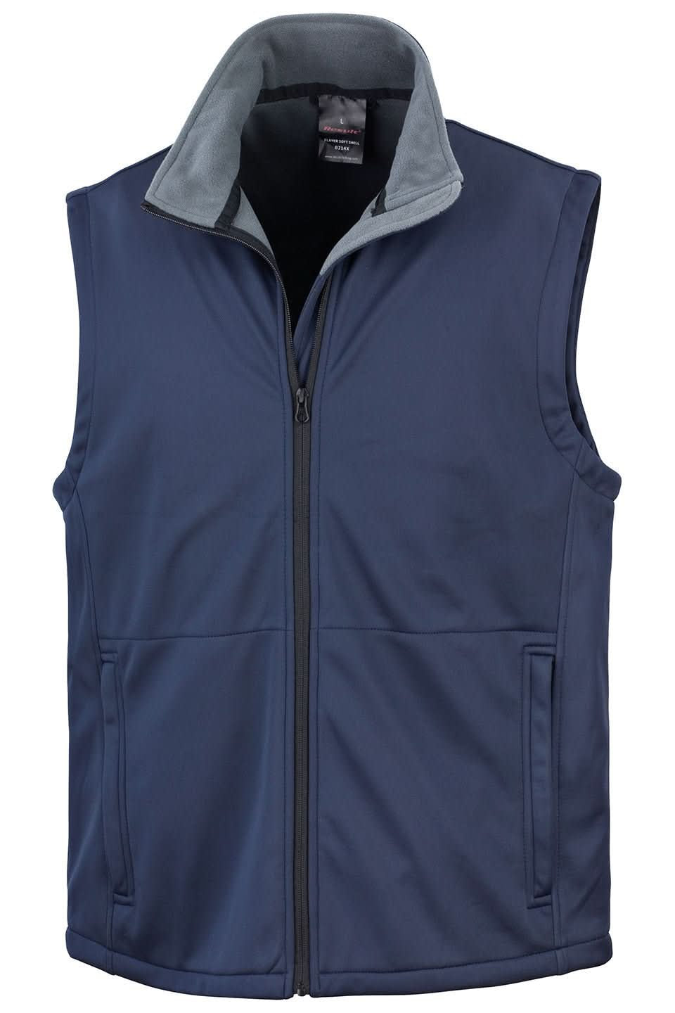 R214X: Result Core Mens Bodywarmer Mens Bodywarmer Result Core Navy S