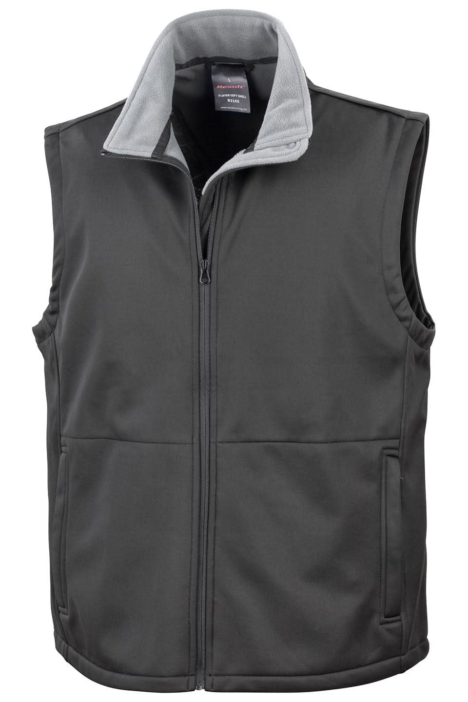 R214X: Result Core Mens Bodywarmer Mens Bodywarmer Result Core Black S
