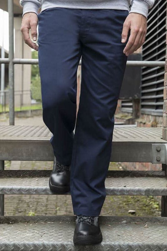 RX601: Pro Mens Workwear Trousers Workwear ProRTX Black S Regular